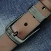 Party Favor PD001 Fashion PU Leather Men's Belts with Needle Buckle Casual Belt for Men Brown Black Coffee 3 Colors