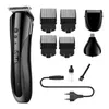 3 In 1 Electric Hair Clipper Razor Beard Shaver Nose Hair Cutter Trimmer Limit Comb Set Rechargeable Home Groo bbyxYT2004495