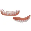 New Perfect Top & Bottom Veneer Cosmetic Teeth Cover Silicone Simulation Teeth Whitening Braces5671282