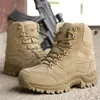 Autumn Winter Snow Size 39 Quality Military Desert Men Tactical Combat Ankle boots Botas Work Safety Shoes Y200915