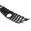 1 peça Front Bumper Grilles for B-Enz C Classe W205 ABS Malha Renal Grelha Preto / Prata Radiador Radiador