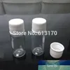 100 teile/los 10g 10 ml Kunststoff Medizinflasche mit Weißem Schraubverschluss Kleine Pille Verpackungsbehälter Klare Probenfläschchen Kostenloser Versand