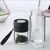 Copos de separação personalizados de vidro duplo portátil filtro manual criativo para homens e mulheres copos de água Liquidificadores mini liquidificador mixer12427