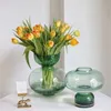 ヨーロッパのひょうたんの形のガラスの花の水耕デコレーションの結婚式の北欧花瓶の家の装飾LJ201209