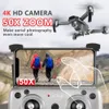 4K 1080P HD 듀얼 카메라 5G 와이파이 RC Quadcopter 광 흐름 위치 접이식 미니 드론 VS E520S E58가있는 SG907 GPS 무인 항공기