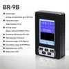 Freeshipping Handheld Digital Digital Radiação Detector Geiger Contador Semi-funcional Dosimeter Dosimeter Mármore Tester