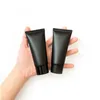 Black Plastic Soft Tubes Matte Storage Hose Travel Lotion Sample Empty Toothpaste Squeeze Bottle Makeup Tool 60ml 50pcs/lot