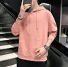 Sweatshirt mannen Solid Color Jacket Casual All-match Hooded Koreaanse stijl Trendy Student Jacket Men 201127