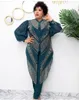 New Sexy Women Two Piece Pants Sets Long Sleeve Crew Neck Crystal Beading Jacket Top and Skinny Pants Plus Size African Womens Set Suits JNF1