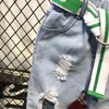 Kinderen gebroken gat broek broek baby jongens jeans merk mode herfst 2-7YARR's kinderen broek kinderkleding (geen riem) G1220