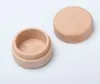 50PCS 2inch Beech Wood Mini Round Storage Box Retro Vintage Ring Box for Wedding Natural Wooden Jewelry Case Party Supplies