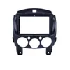 9 tum fascia svart ram för 2007-2014 Mazda 2 / Jinxiang / de / tredje generationens dash Mount Kit Trimpanel Nej Gap