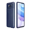 Xiaomi Poco X3 NFC Mi 10 Ultra Redmi 9a 10x Note 9S Note 9 ProのスリムカーボンファイバーデザインTPUソフトケース