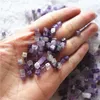 Billige natürliche Amethyst 4mm Würfel mit durch Loch losen Perlen Edelstein für Schmuck DIY 100pcs Lot263L3587908