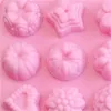 Silicone Chocolate Soap Molds Ice Grid Jelly Mould Flower Love Heart Pattern Cake Moulds Easy Demoulding New Arrival 3 4fj F2