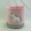 Foldable Laundry Basket for Dirty Clothes Toys unicorn canvas storag large baskets kids baby Home washing Organizer bag LJ200821