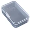 Boxes Bins Housekee Organization Home & Garden85X55X25Mm Transparent Pp Rectangar Packaging Plastic Box Small Objects Storage