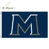 NCAA Mount St. Mary's Mountaineers Flag 3*5ft (90cm * 150cm) 폴리 에스테르 깃발 배너 장식 플라잉 홈 가든 플래그 축제 선물