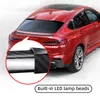 Car Tail Light Universal Carbon Fiber Färgglada kör LED lyser remsor med sväng Signalbroms fjärrflöde lampans svansvinge