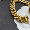 Pulsera de diseñador para hombres Collares colgantes diseñadores Joyas de lujo Collar de oro Collar de oro Sets Head Mens Brands V Cadena Boda 22022305R