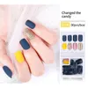 30 peças pontas artificiais de unhas falsas para decoração com designs prensados em unhas stickonnails ferramentas de manicure unhas falsas removíveis 7331769