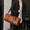 Reistas Voor Mannen Vrouwen Duffel Bag Zachte Koeienhuid Carry Hand Bagage Schoudertassen Mannelijke Vrouwelijke Handtas