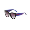 Kolor Big Frame Paski Okulary przeciwsłoneczne Designer Mody Touring okulary eleganckie luksusowe design okulary ppfashionShop292z