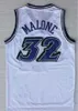 Retro basketbaltruien 33 Larry 12 Stockton 32 Karl Malone Jason Williams Ewing Gary Payton Kemp Barkley Jers Jerseys