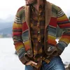 Мужские свитеры мужские свитер кардиган в западном стиле Продажа Wear 2022 Toping Button Long Rander Tops