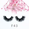 Série F 15mm Cils Entiers 3D Cils De Vison Personnalisé Marque Privée Naturel Long Fluffy Faux Extensions De Cils Doux Réel 5D Mi2123902