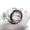 NXY Cockrings Metal Scrotum Pendant Ball Stretchers Testis Weight Penis Restraint Stainless Steel Cock Lock Ring 3 Size for Choice 1214