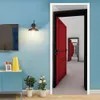 Visual el Adesivo per porta Cancello casuale Ciclo Labirinto Sfondi in PVC impermeabile Adesivo in vinile Para Puertas Soggiorno Decorazioni per la casa5395084