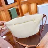 Талия Сумки Bumbag Fanny Packs Роскошные Мужчины Плюшевые Вышитые Сумка Crossbody Высокое Качество Все Матч На молнии Подушка Вельвероя Сундук Буква Письмо Повседневная Дизайнер Белый Черный