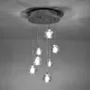 Nowe Nowoczesne Żyrandole Oświetlenie kryte Schody LED Żyrandol do salonu Crystal Ball Chandelier Loft Kitchen Lights Luster