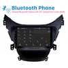 자동차 비디오 라디오 9 인치 안드로이드 2011- 2013 현대 엘란트라 Bluetooth GPS 내비게이션 WiFi 지원 DVR 백미어 카메라