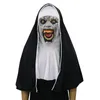 영화 The Nun Horror Mask Cosplay Costumes Latex Scary Valak Masks Full Face 헬멧 할로윈 파티 공포 의상 장식 소품 1829545