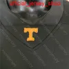 NCAA大学テネシー州ボランティアサッカージャージージェイソンヴィッテンブラックサイズS-3XLすべてステッチ刺繍