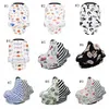 Baby Nursing Cover Stretchy Car Seat Cover Amning Cover Shopping Varukorg Livsmedelsvagn Trolley Covers Sunscreen Scarf 55 Design DW6165