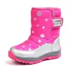 Skhek Nouveaux enfants Boots d'hiver Chaussures pour enfants confortables