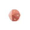 Synthese goud zand losse edelstenen graveren kerkers en draken game-getal-dobbelstenen aangepast stenen rollenspel spel polyhedron stenen dobbelstenen set ornament groothandel