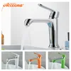 Accoona Colorful Basin Faucet Tap Mixer Finish Brass Brass Sink Sink Water Bathrouth Faucets Chrome Modern Waterfall Faucets T200107