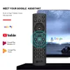 G20S Pro Voice Remote Controlers Air Mouse Barger Slight Инфракрасное обучение гиропонца 2,4G Wireless для TX3 TX6S X96 H96 A95X Mecool Android TV Box Box