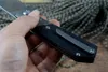 TWOSUN TS223 M390 Presentkollektion Vikande knivar Taktisk Utomhusjakt Utility Survival EDC Verktyg Fast Open Titanium Carbon Fiber Handle