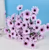 Simulation kleine Gänseblümchen 5 Kopf Blumen holländische Chrysantheme Kamille Hand hält Hochzeit Home Dekoration falsche Blume