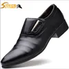 Lace-up masculina Oxfords Dress Shoes Men Leather Business Wedding Flats Man Sapatos Casual Driving Sapatos Big Size 38-48 Y200420