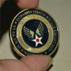 Gift Air Force Airman Award Aim High ... Fly Fight Win Challenge Coin / USAF / V2 cx