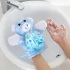 4Colors Animals Style Shower Wash Cloth Towels Cute Children Baby Shower Bath Towel Bathing Sponge Body Scrub Glove Bathing1043461