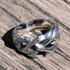 Anillo de corona de espinas con diseño calado Vintage para hombre y mujer, anillos de motorista de acero inoxidable, regalos de fiesta de boda a la moda, tamaño 7-13271z