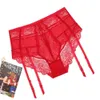 Varsbaby Sexy Lace High-rise Briefs Alta Qualidade Underwear Preto S-XL Big Red Calcinha para mulheres 201112