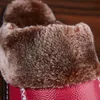 Mntrerm Ladies Slippers Winter Genuine Leather Home Indoor NonSlip Thermal Woman Slippers Warm Winter Slippers Couple Y200107